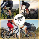 산악 자전거 뒷좌석 랙, 자전거 랙, 자전거 수하물 랙, 자전거 액세서리, 알루미늄 합금 퀵 릴리스 장치는 캠핑이나 여행 시 무거운 물건을 운반하는 데 사용되며 다양한 자전거에 적용할 수 있으며 내구성이 매우 높고 수명이 길다. - 이미지 6