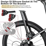 NEWBOLER 알루미늄 합금 자전거 짐받이 20L 비밀번호 잠금 자전거 여행용 MTB 및 그래블 바이크 자전거 랙 선반 - 이미지 6