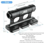 AXI 자전거 포크 마운트 자전거 자동차 랙 루프 랙 자전거 마운트 및 랙 보관 퀵 릴리즈 스루 액슬 캐리어 자전거 수리 도구 - 이미지 2