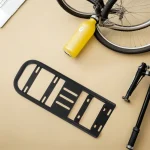 전기 자전거 리어랙 헤비듀티 철제 확장형 안정적인 탈부착식 화물 프레임 지지대 빠른 설치 여행용 리어 캐리어 - 이미지 6