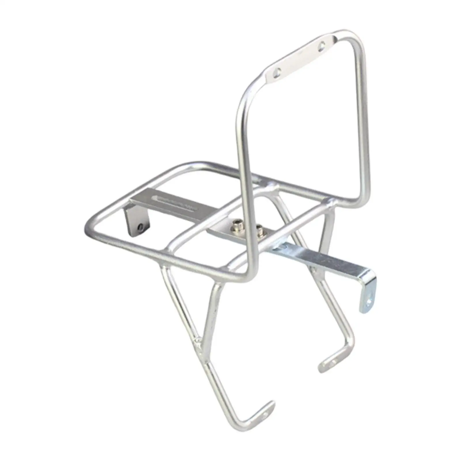 Front Fork Rack Trunk Holder Adult Holder Stand Bike Front Rack Carrier Bag Luggage Shelf Aluminum Alloy Cycling Shopping Riding