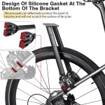 NEWBOLER 알루미늄 합금 자전거 짐받이 20L 비밀번호 잠금 자전거 여행용 MTB 및 그래블 바이크 자전거 랙 선반 - 이미지 6